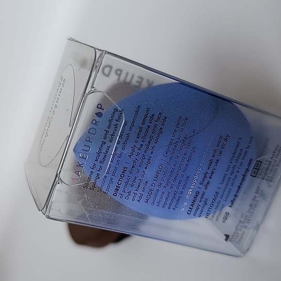 Blue Makeup Drop Hybrid - Silicone Pad & Blending Sponge - Picture 8 of 10